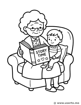 할머니와 함께 읽는 동화책