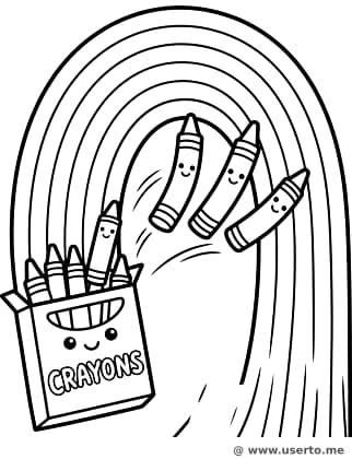 Crayones de Colores Mágicos