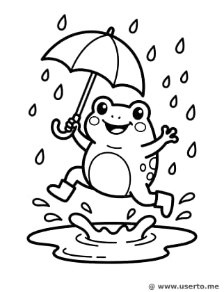 Froggy's Rainy Day Splash