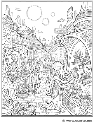 은하계 시장 나들이