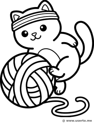 축구하는 아기 고양이