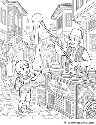 마법 같은 터키 아이스크림