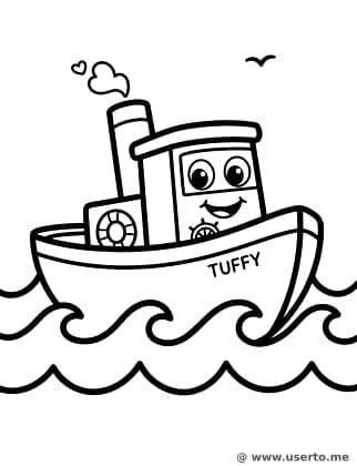 친절한 바다 예인선