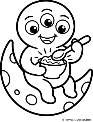 A Hora do Pudim Cósmico do Alien