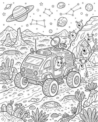 Space Exploration Rover