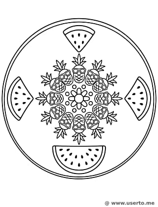Dancing Pineapple & Watermelon