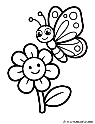 행복한 나비의 햇살 나들이