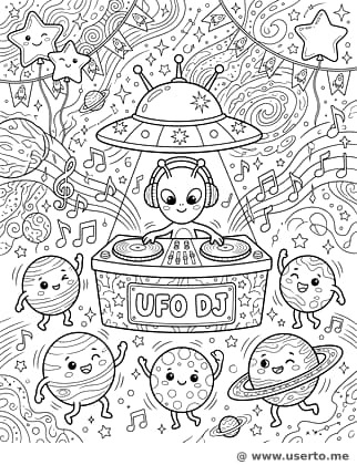 Cosmic Planet Dance Party