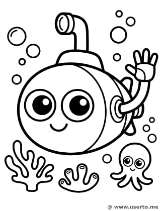 Submarino de Burbujas de las Profundidades