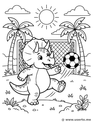 공룡 축구 경기