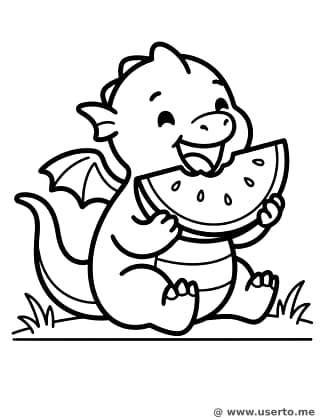 A Hora do Lanche do Bebê Dragão