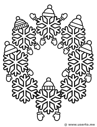 Arctic Snowflake Friends