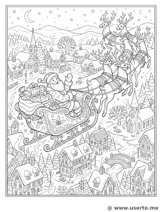 Magical Christmas Village