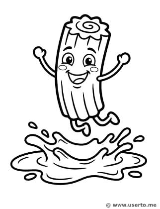 Churros Schokoladensprung