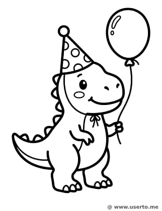 Happy Party T-Rex
