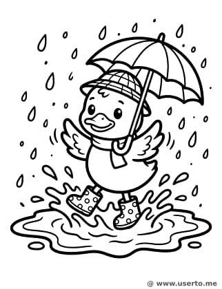 Patito Saltarín en Charcos