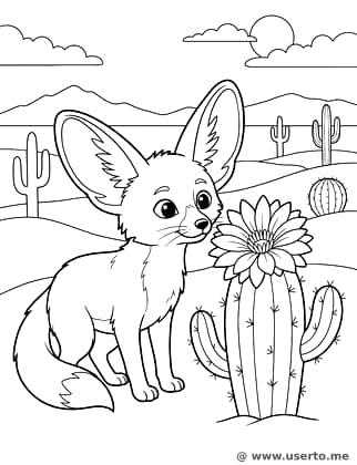 Oasenfunde des Fenneks