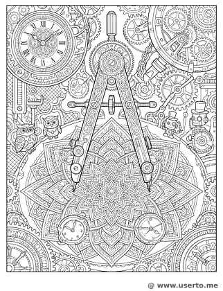 El Reloj Compás Steampunk