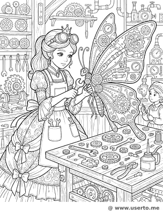 Princesa Mariposa de Relojería