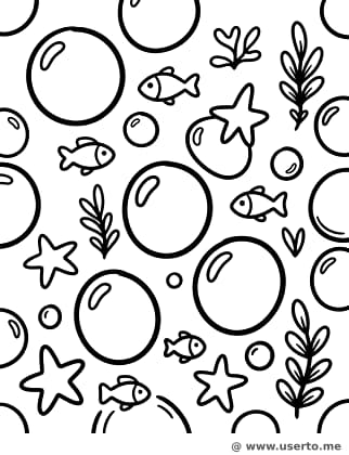 Burbujeantes Olas del Mar Profundo