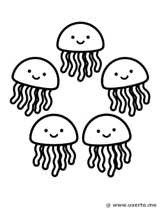 Redemoinho de Águas-vivas Risonhas