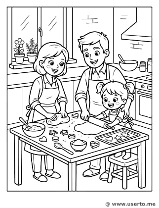 Diversão na Cozinha com a Família