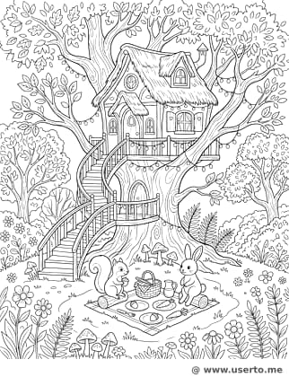 Magical Treehouse Picnic