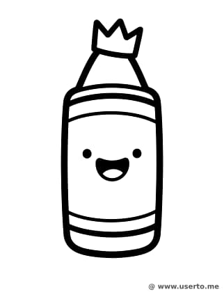 왕관을 쓴 크레파스