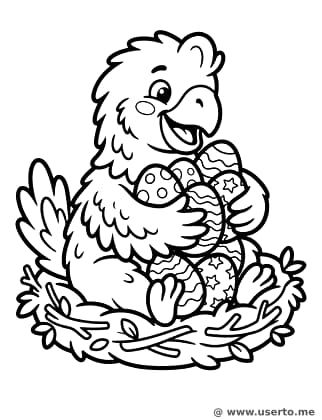 El tierno abrazo de huevo de Gigantoraptor