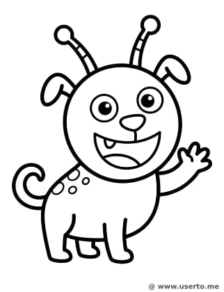 안녕! 외계인 강아지