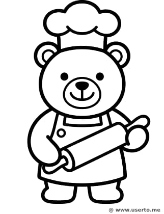 꼬마 요리사 곰돌이