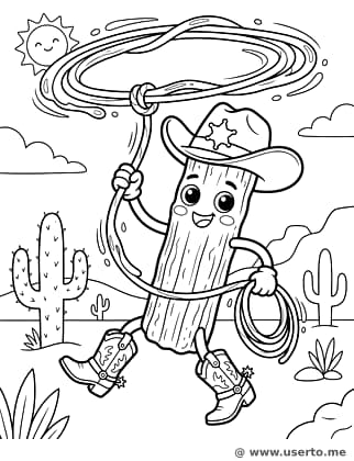 O Laço do Churro Cowboy