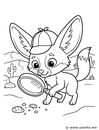 Cookie Detective Fennec
