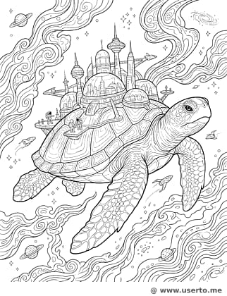 La ciudad-caparazón de la tortuga cósmica
