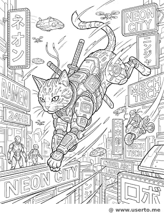 Cyber-Cat City Leap
