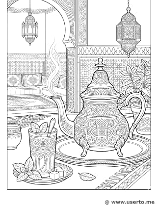 Magia del Té de Menta Marroquí