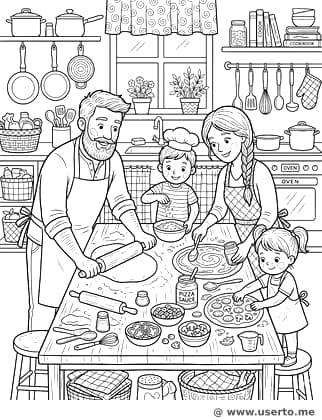 Master Chef Familienabendessen