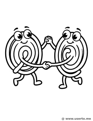 The Dancing Jalebi Swirls