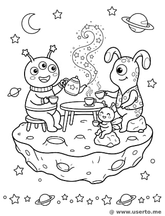 Intergalactic Tea Party
