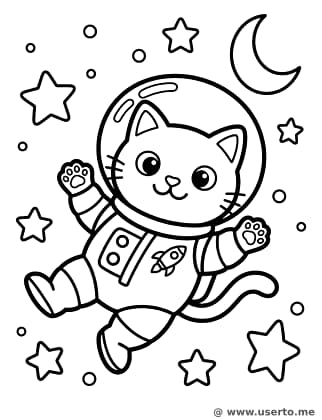 우주 야옹이의 별빛 여행