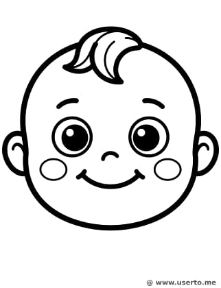 방긋 웃는 아기