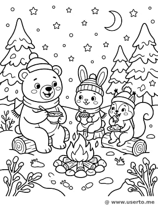 Waldtreffen zur Wintersonnenwende