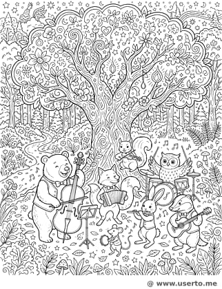 Magical Forest Animal Band