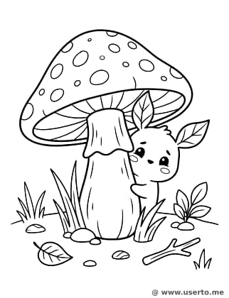 Forest Sprite's Mushroom Hideout