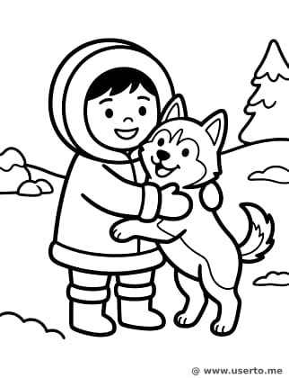 꼬마 이누이트 친구