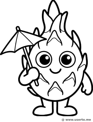 열대 용과 친구