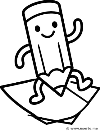 Happy Dancing Pencil