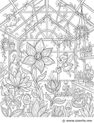 Fairy's Magic Greenhouse