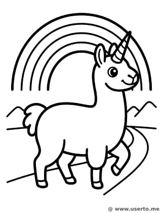 무지개 하이킹 라마콘