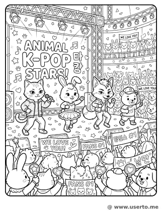K-Pop Animal Concert
